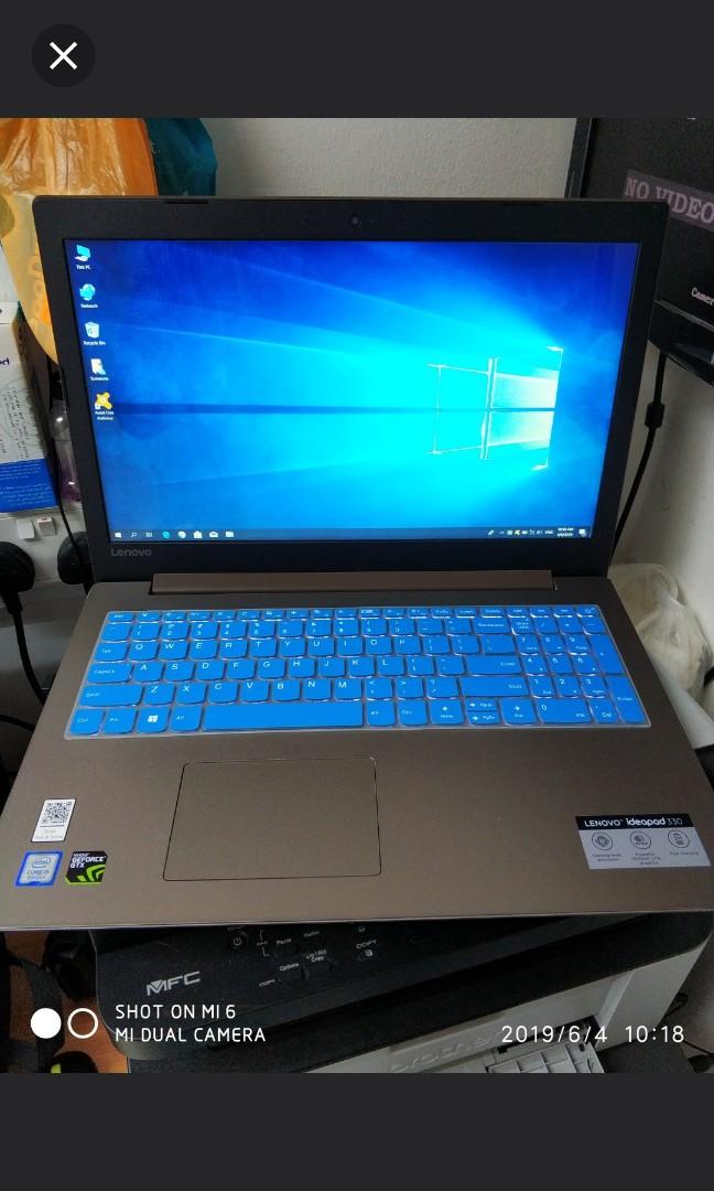 Lenovo Gaming Laptop Ideapad 330 Coffee Colour Electronics Computers Laptops On Carousell