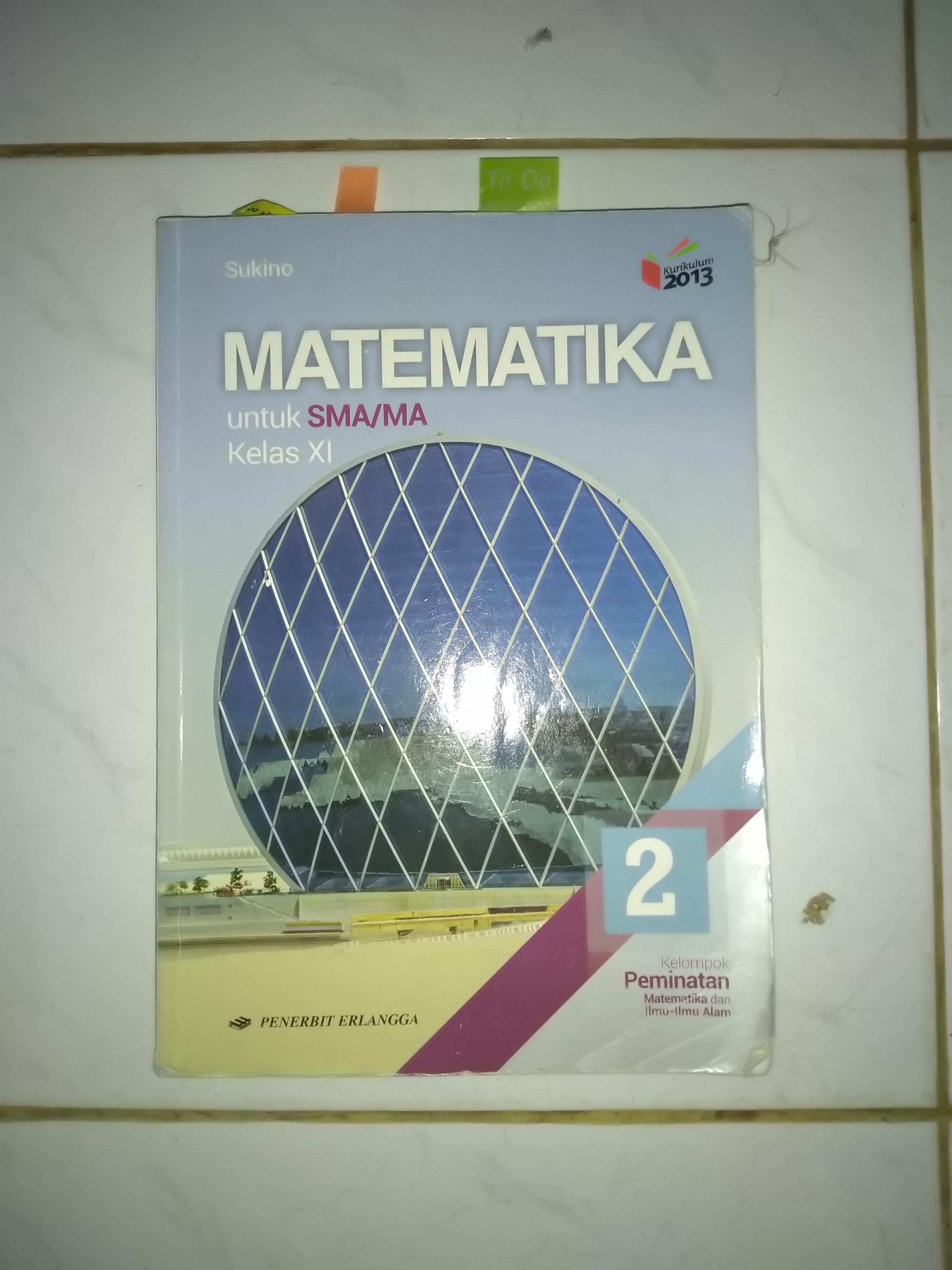 Kunci Jawaban Matematika Peminatan Kelas 11 Kurikulum 2013