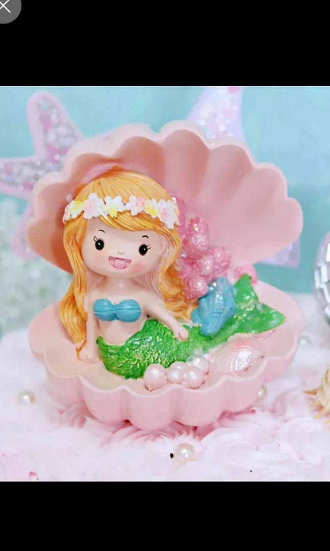 mermaid shell toy
