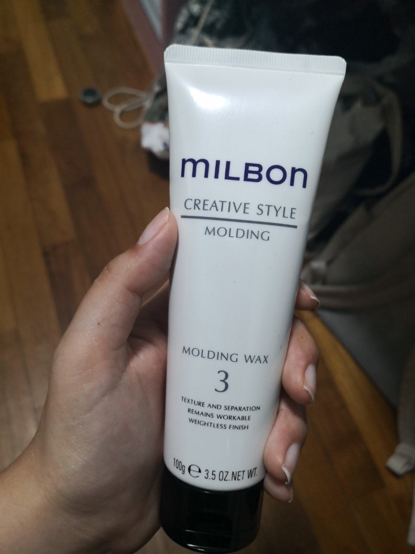 Milbon Molding Wax 3, Beauty  Personal Care, Hair on Carousell