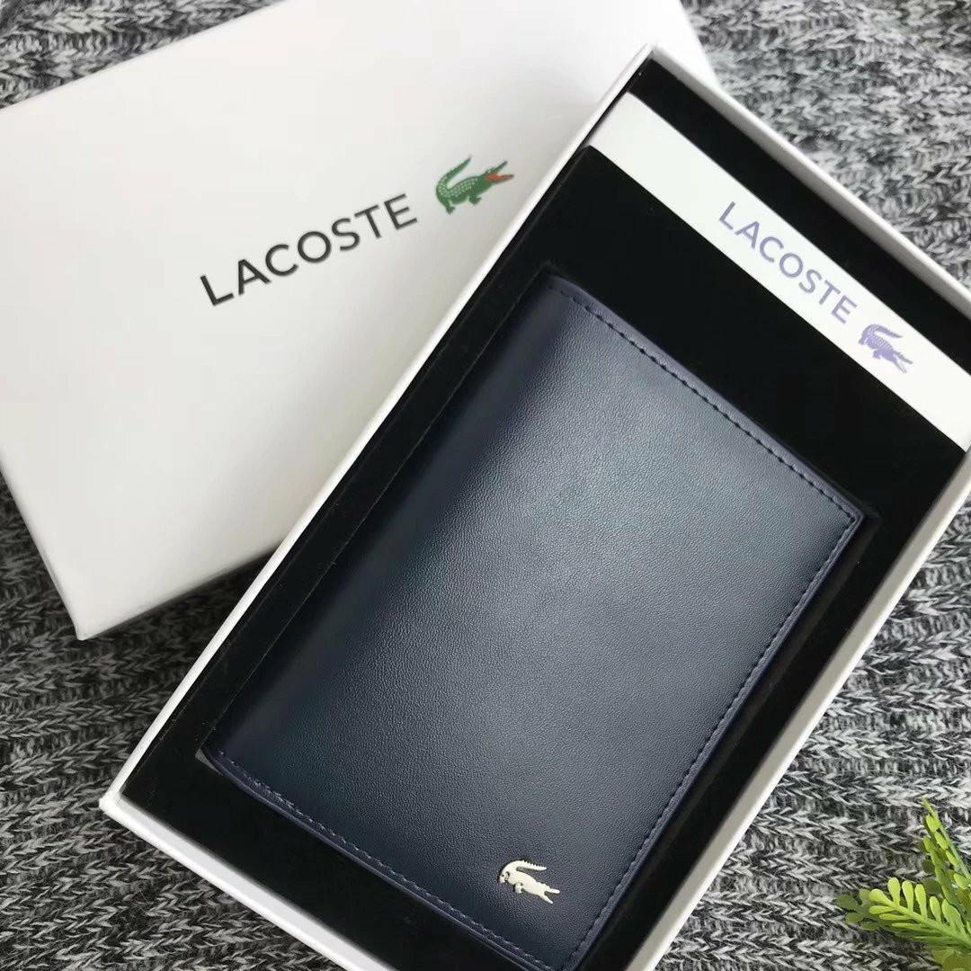 lacoste wallet with coin pocket