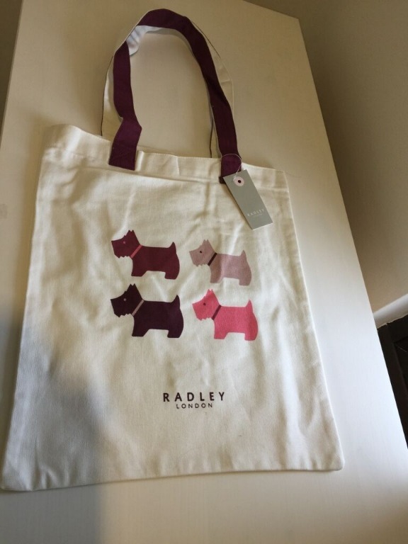 Radley canvas best sale shopping bag