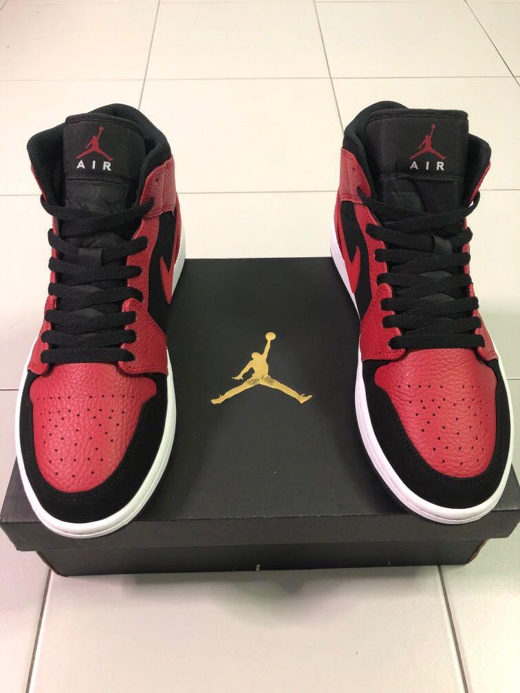 jordan1 mid bred