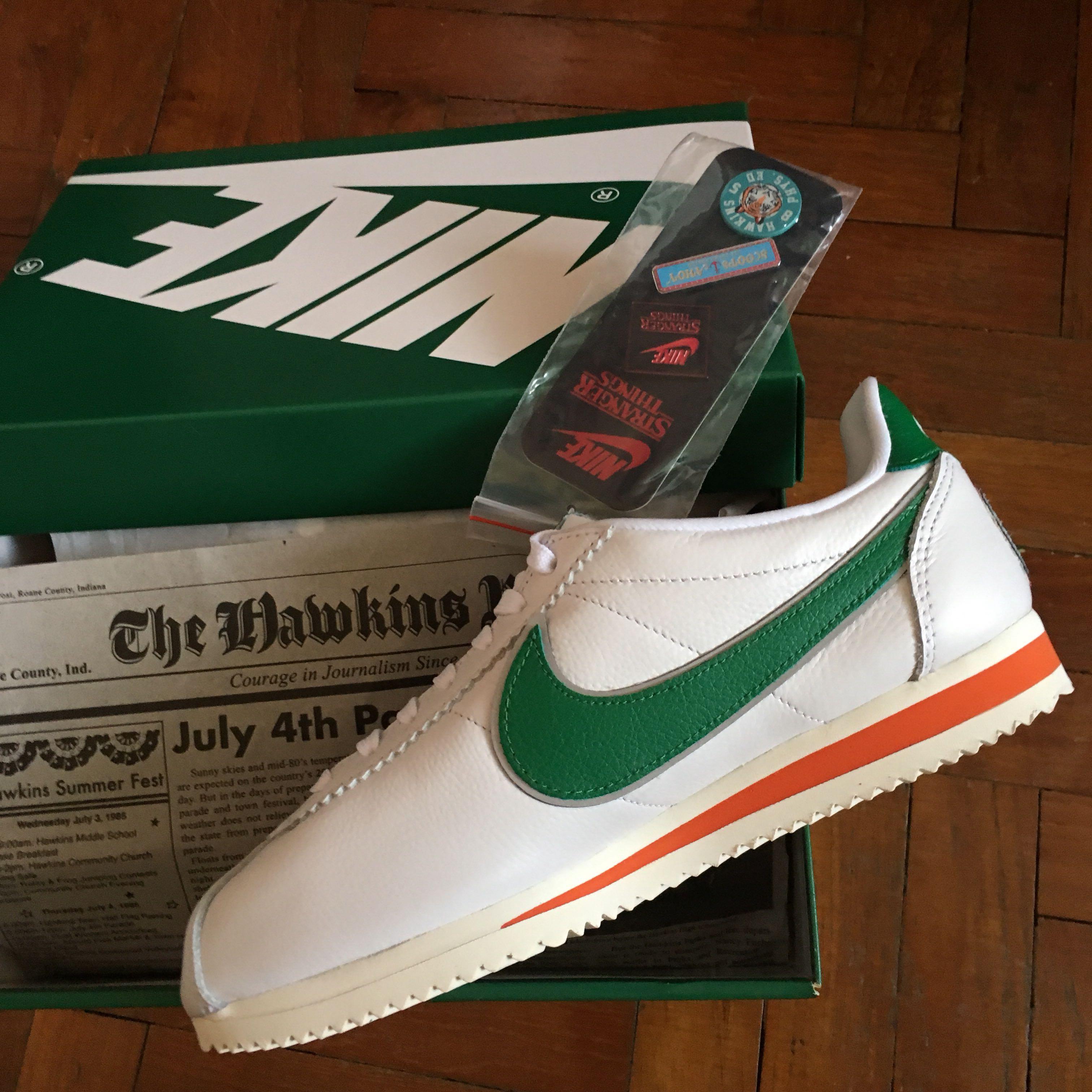 nike cortez stranger things hawkins high school