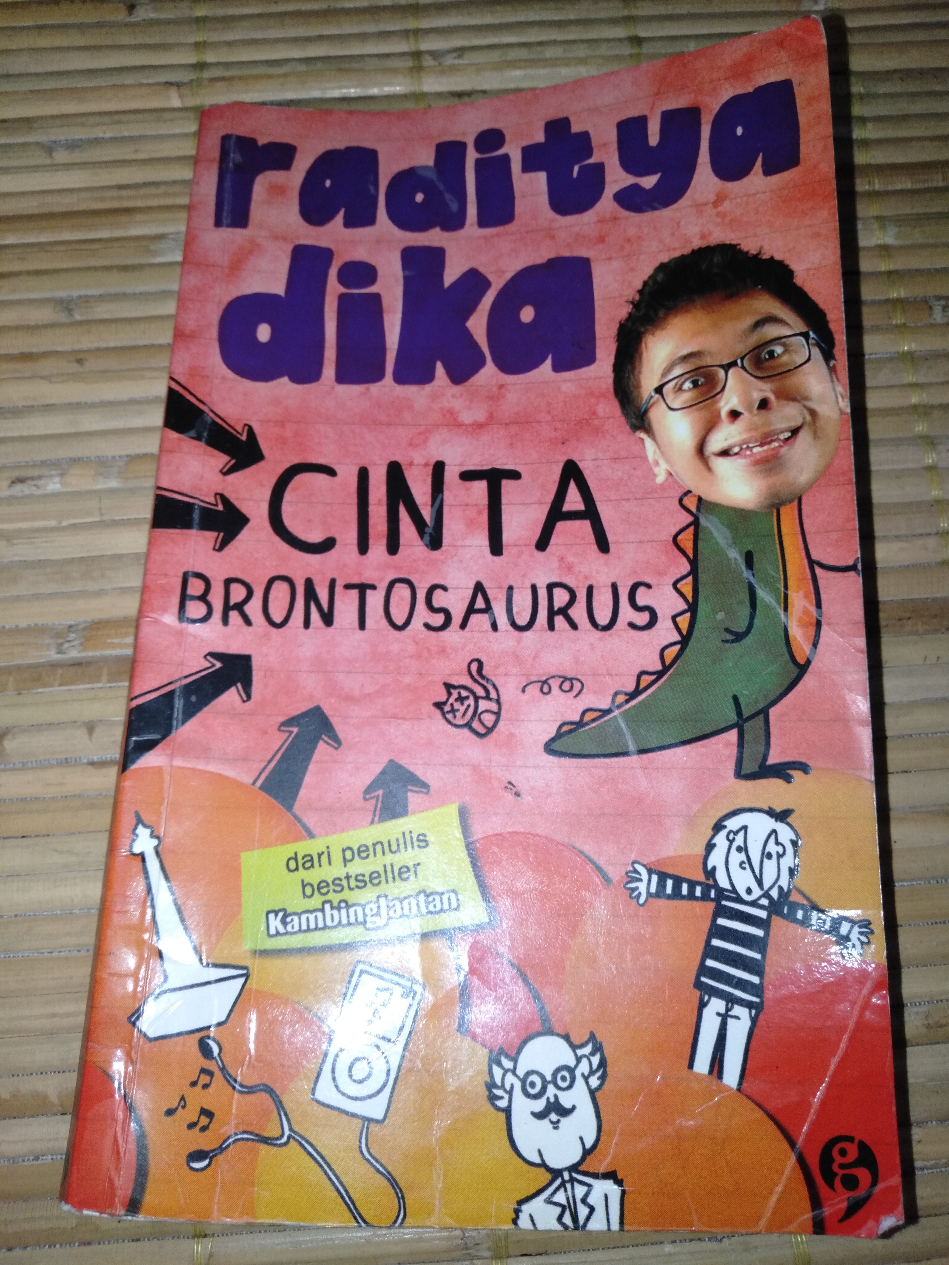 Novel Raditya Dika Cinta Brontosaurus Buku Alat Tulis Buku Di Carousell