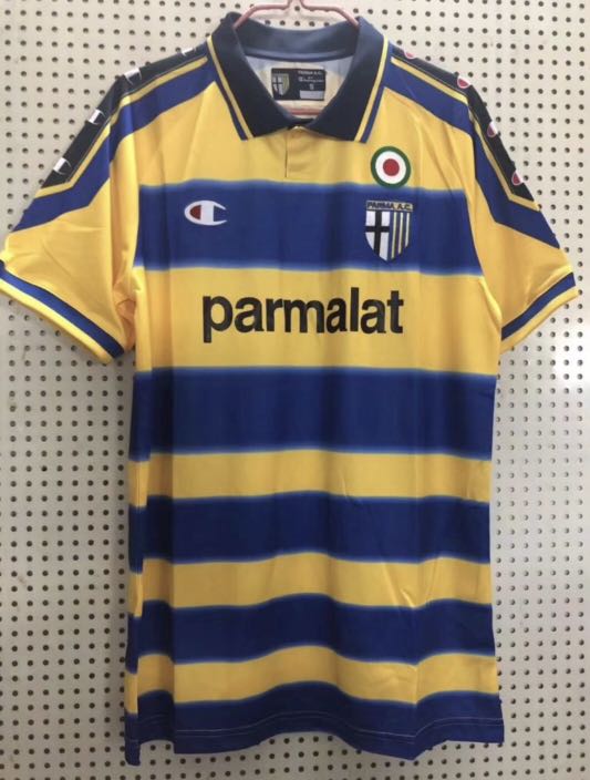 Parma Retro Jersey Kit Parma Jersey 99 00 Sports Equipment