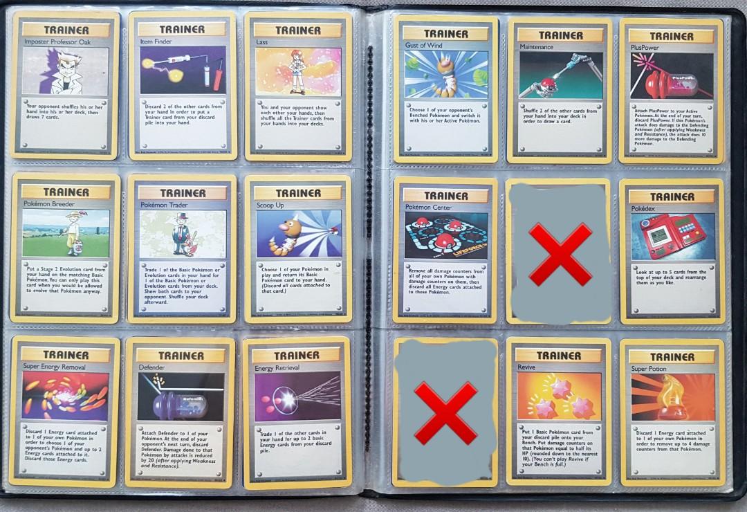 Fast Free P P Base Set Rare Pokemon Card Item Finder 74 102