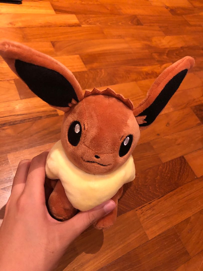 Pokemon Eevee Plush Toy, Hobbies & Toys, Toys & Games on Carousell