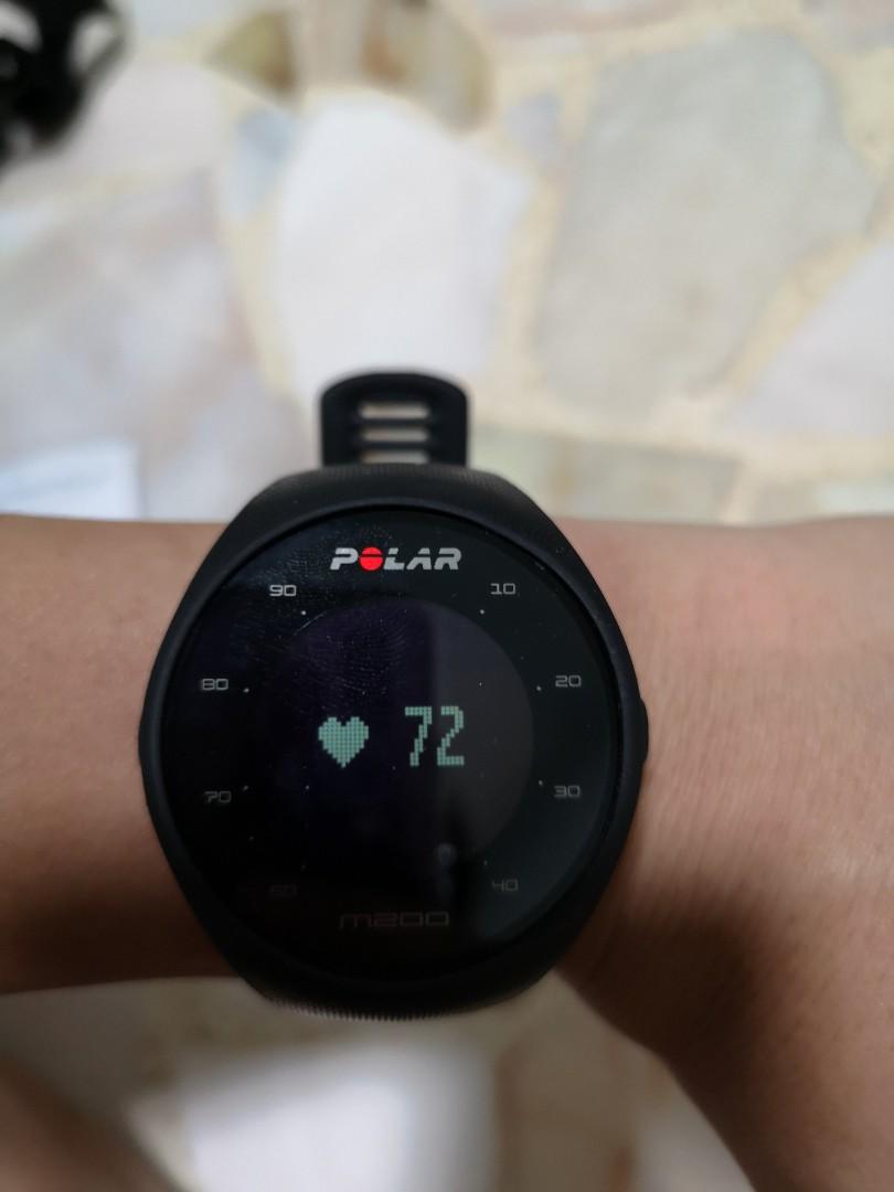 Polar M200 GPS Running Watch Mobile Phones Gadgets Wearables Smart Watches on Carousell