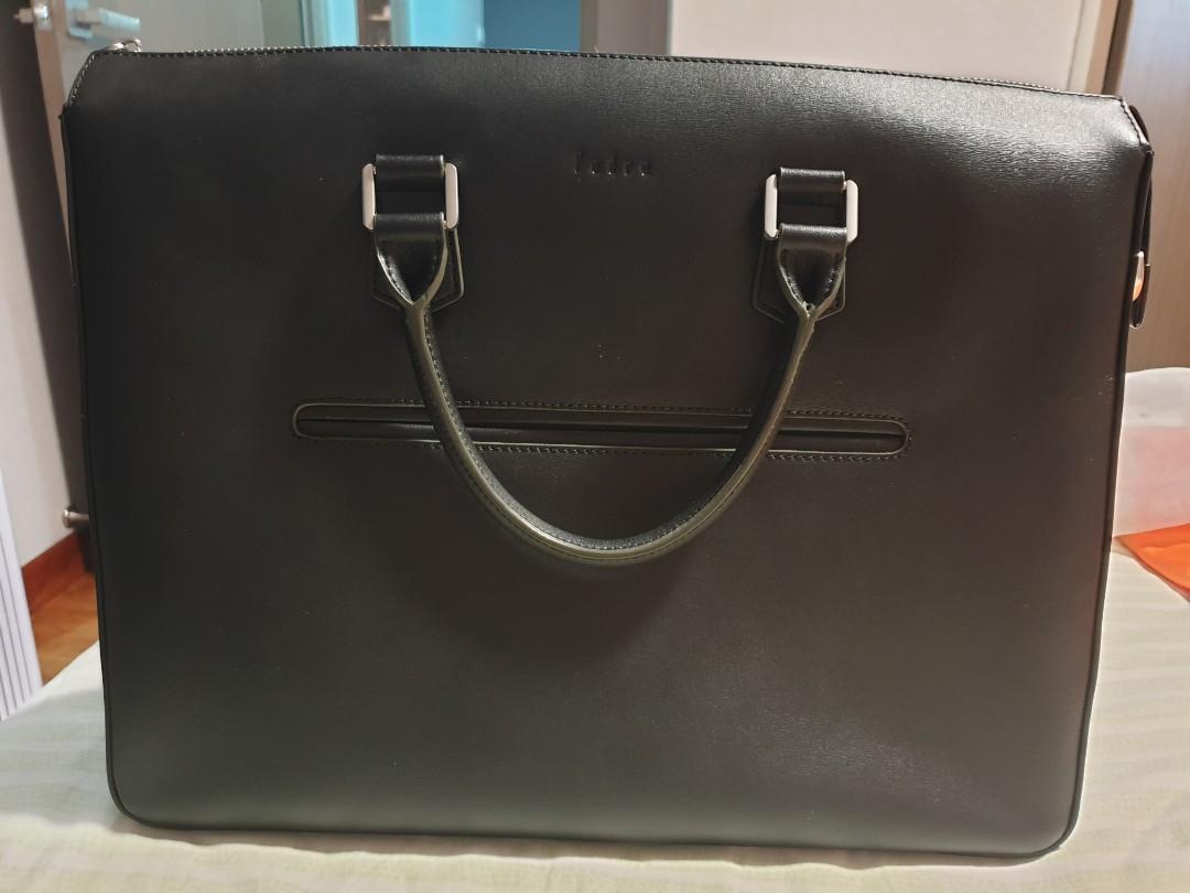 Shop Pedro 2WAY Plain Leather Business & Briefcases by TOM＆EMMASINGAPORE