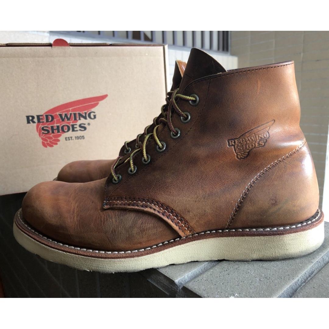 絕版逸品 Red Wing 9111 9d 木村拓哉著用款美國製附盒鋼印版 他的時尚 鞋子在旋轉拍賣