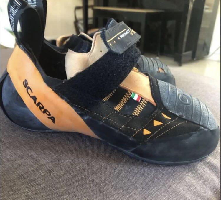 SCARPA INSTINCT VSR SIZE 39 (used) (Category: Sports Equipment - Others) located in Melbourne. Submitted by keysersouze (Listing ID 236218824, Image 1). Description: Used scarpa instinct for sale Condition 8/10 Selling because I realised I bought it too small Thank you!.