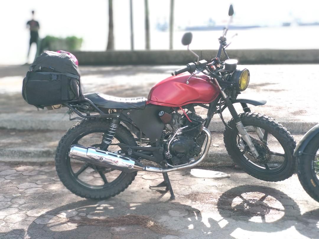 Ybr 125 scrambler store