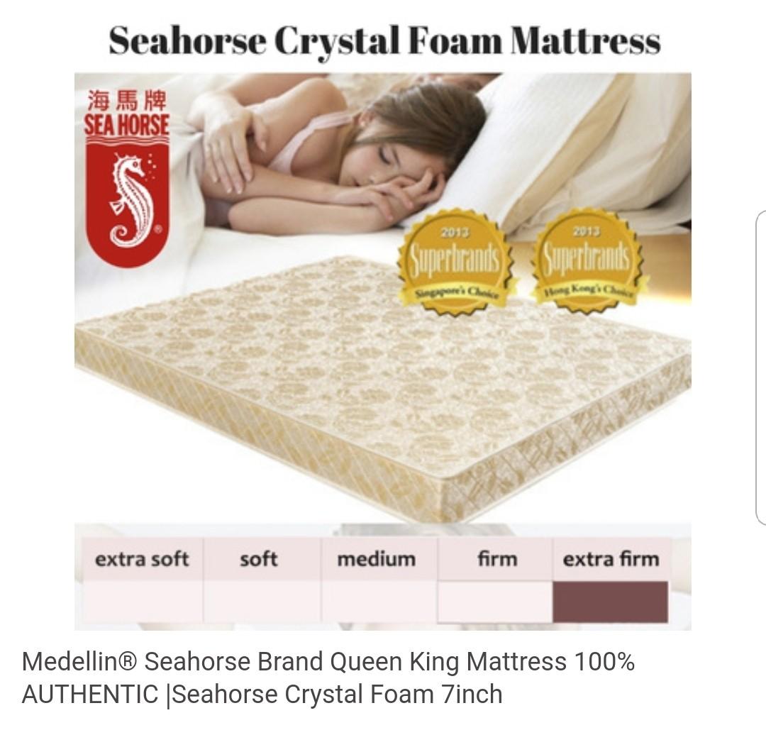 Sea Horse Crystral Foam Mattress Furniture Beds Mattresses On