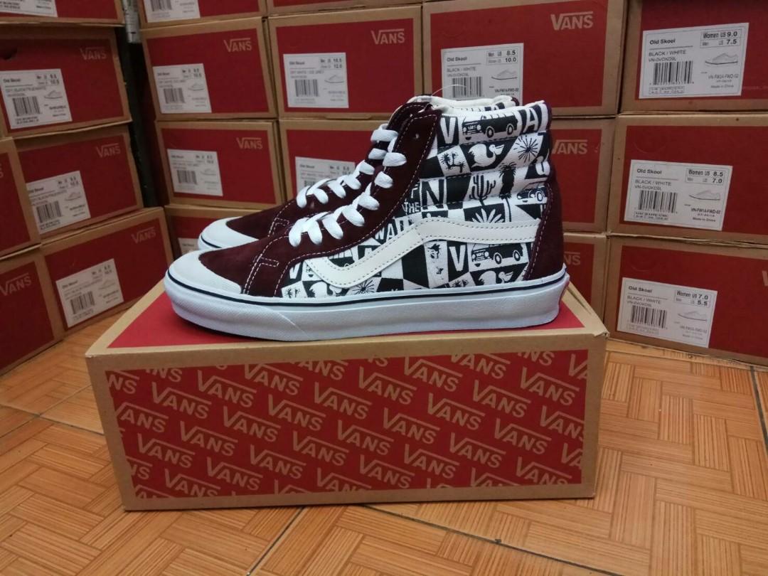 vans sk8 hi rumba red