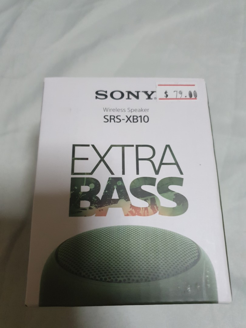 Sony srs xb10 decibels hotsell