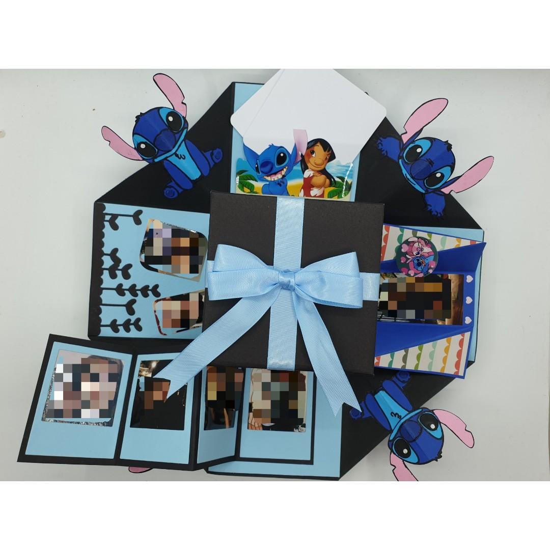 Stitch Explosion Box - Gift Box, Design & Craft, Others on Carousell