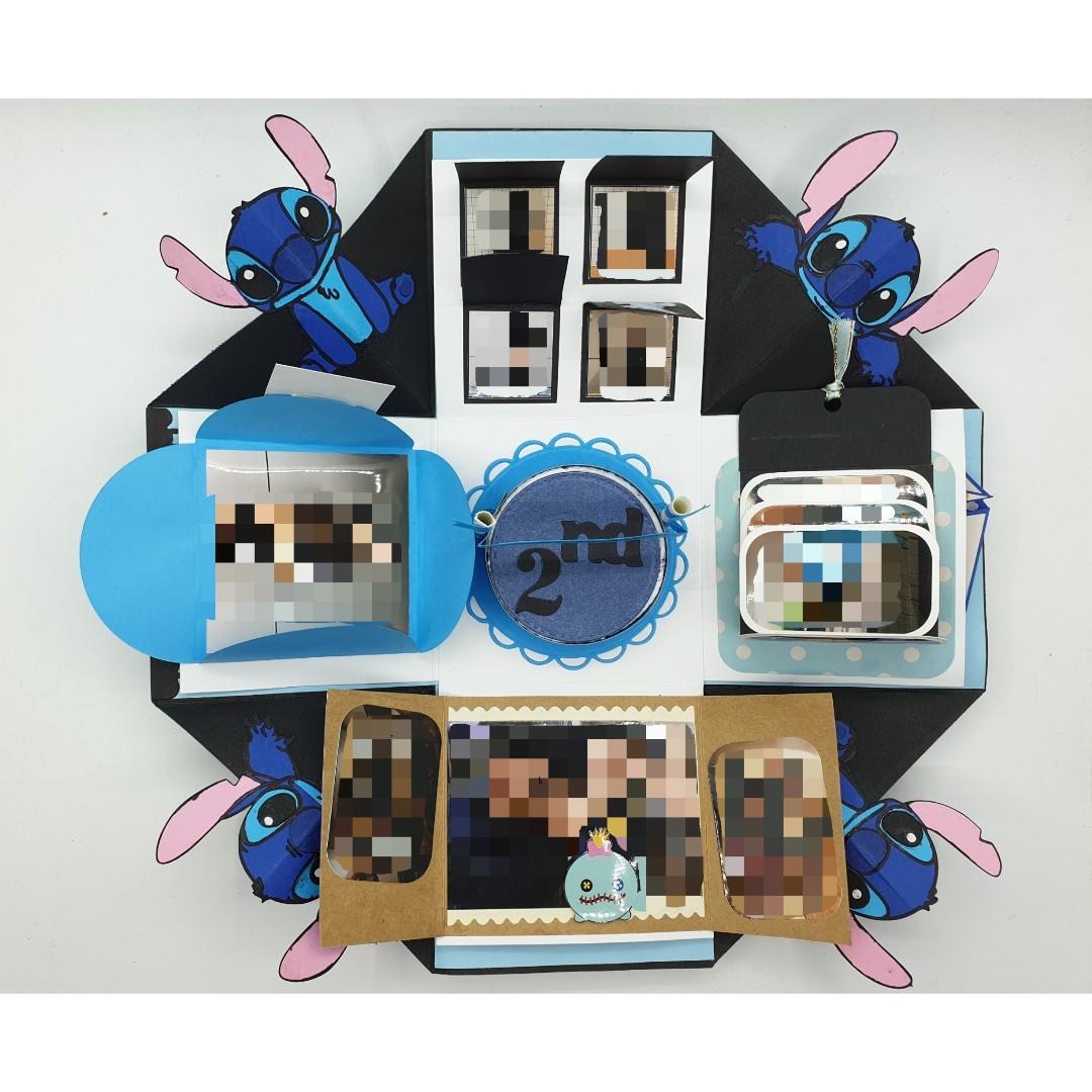 Stitch Explosion Box - Gift Box, Design & Craft, Others on Carousell