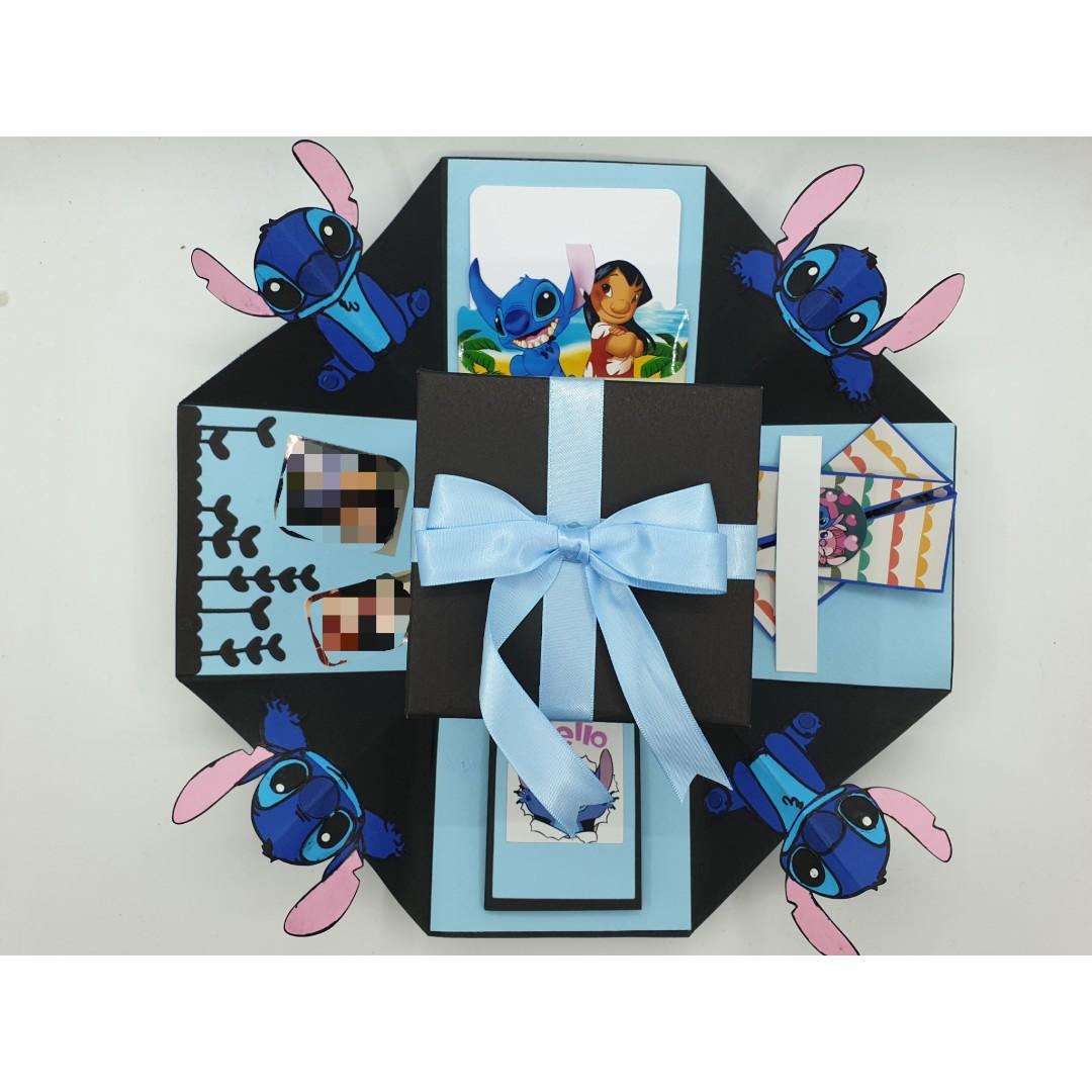 Stitch Explosion Box - Gift Box, Design & Craft, Others on Carousell