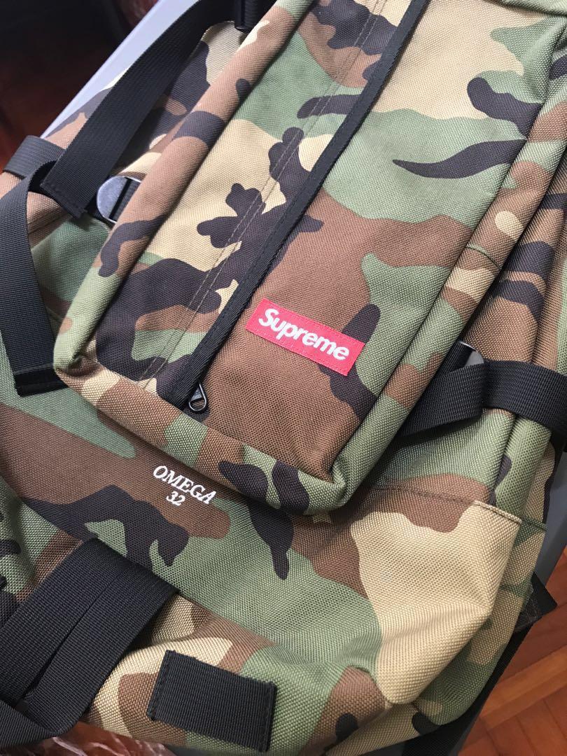 Supreme ss12 backpack discount