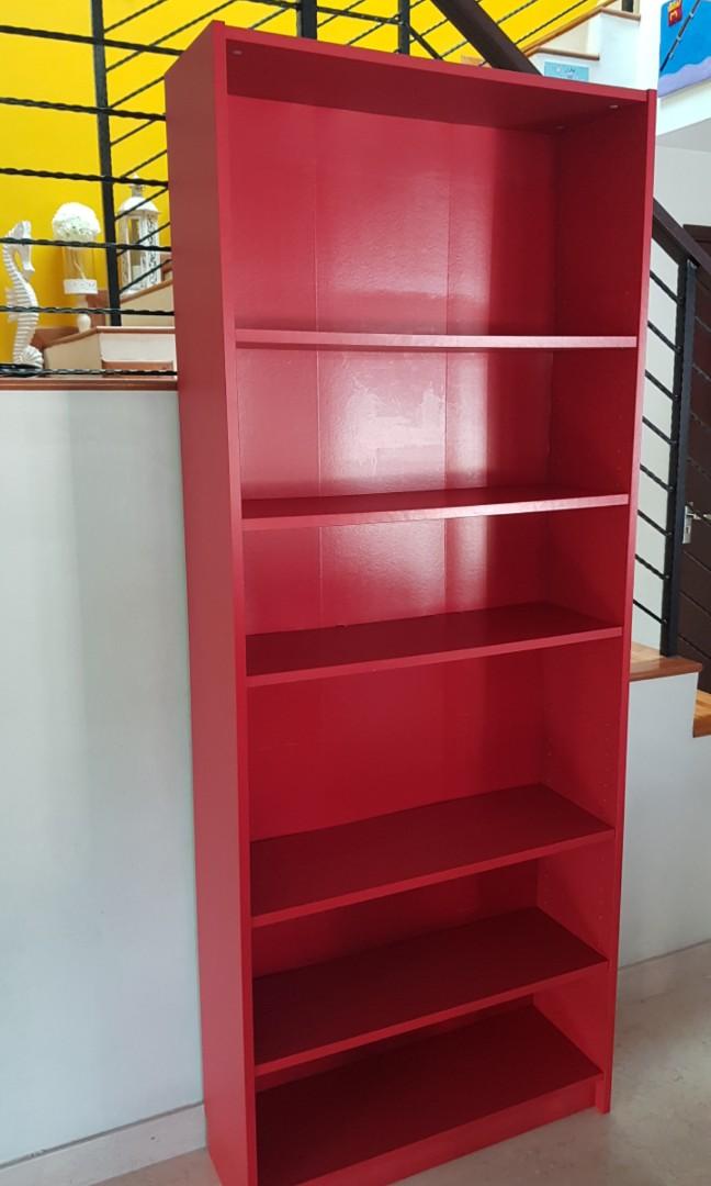 Tall 202cm Bookshelf 6tier Ikea Furniture Shelves Drawers On