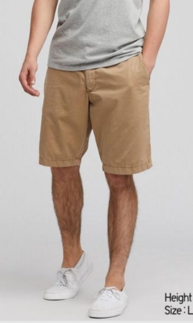 Uniqlo Chino Shorts M Men s Fashion Bottoms Chinos on Carousell