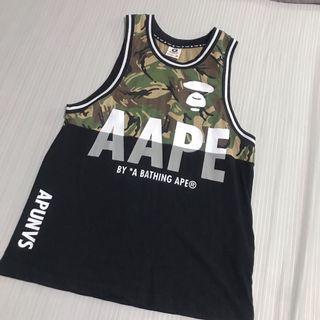 Aape 正品迷彩反光背心