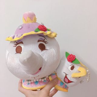全新迪士尼限定茶壶妈妈玩偶