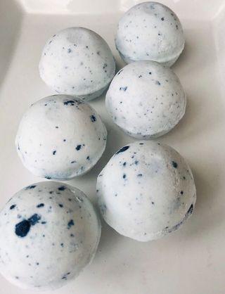 relaxing chamomile fizzy foamy bath bomb fizz bath ball foam bath soak bubble bath 