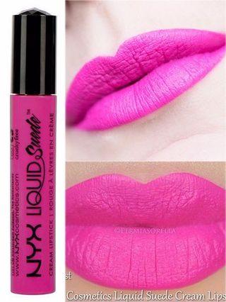 NYX 粉紅唇釉 全新