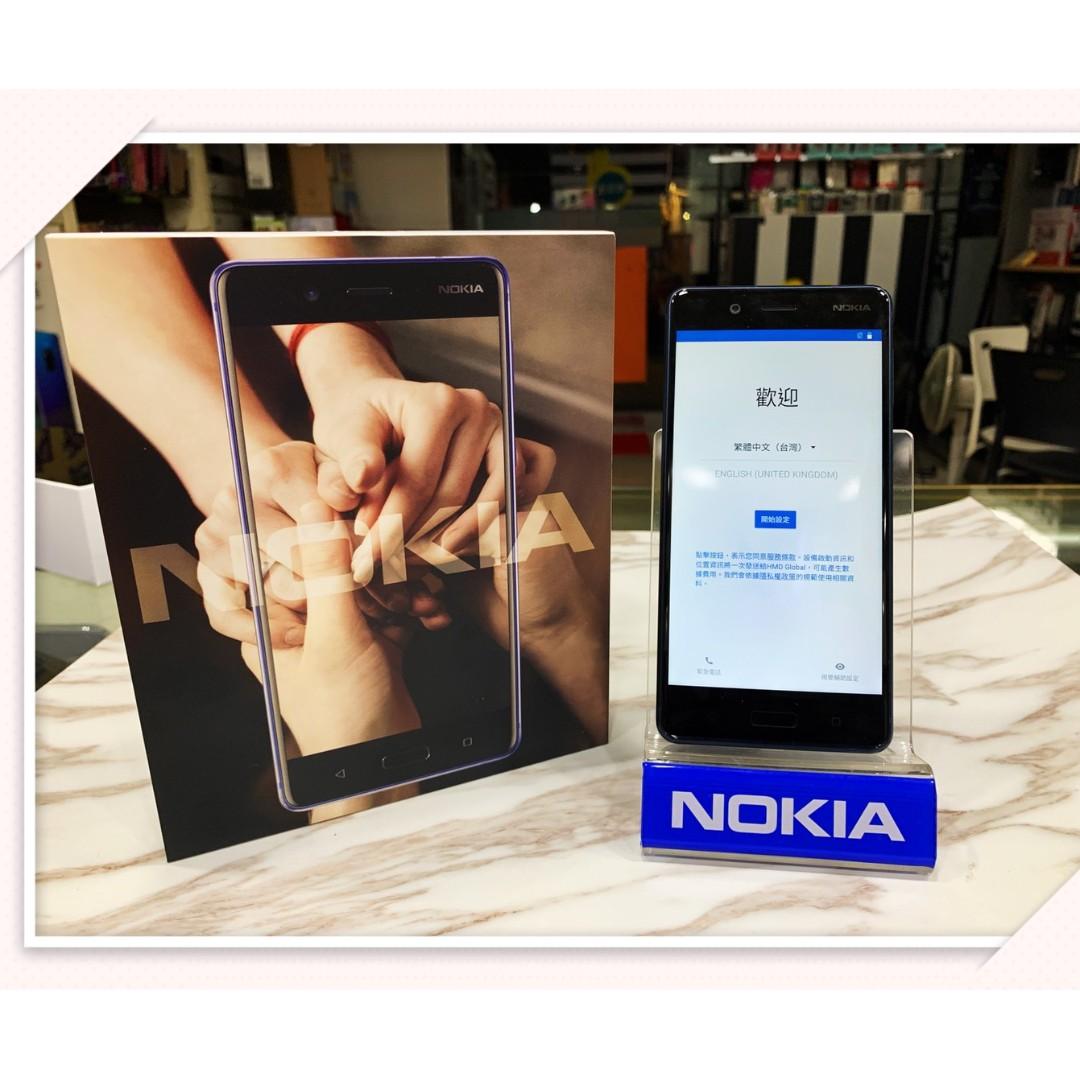 展示機中古機二手機nokia 8 4 64g 藍色萊分期 不議價 手機平板 安卓android在旋轉拍賣