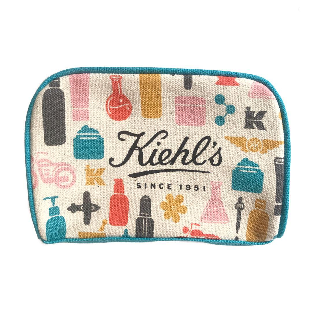 KIEHL S Canvas Travel Pouch Beauty Personal Care Face Face Care on Carousell