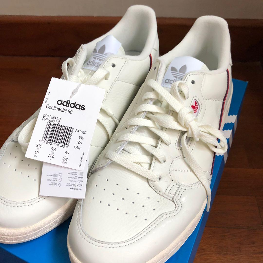 Adidas continental 80 cream Men s Fashion Footwear Sneakers on Carousell