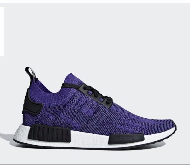 Adidas NMD R1 purple, Men's Fashion, Footwear, Sneakers on Carousell