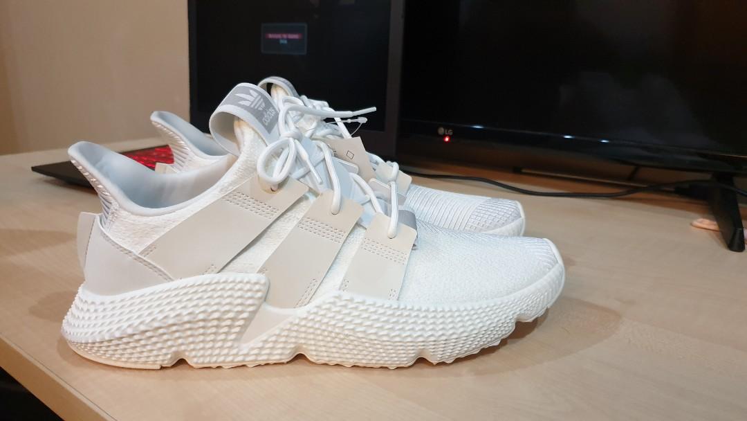 Adidas Prophere Triple White Men s Fashion Footwear Sneakers on