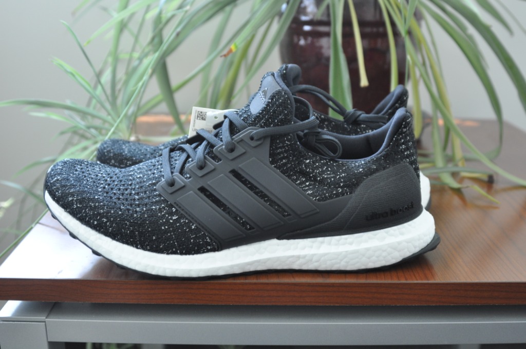 adidas ultra boost 4.0 black white speckle