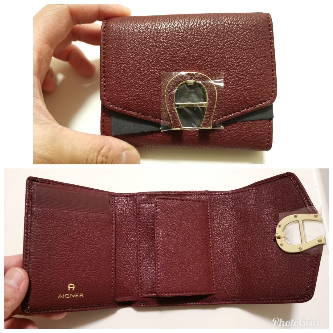 AIGNER Women's wallet, Luxury, Bags & Wallets on Carousell