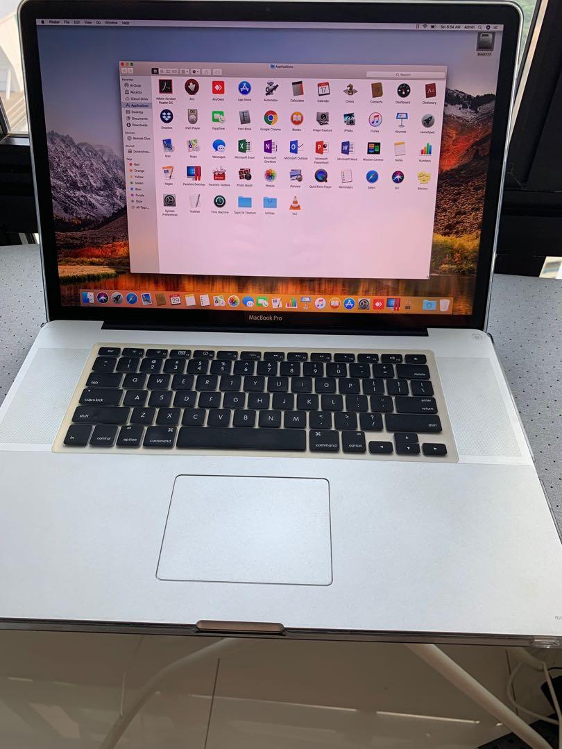 Apple Macbook Pro 17 I7 Cpu Electronics Computers Laptops On Carousell