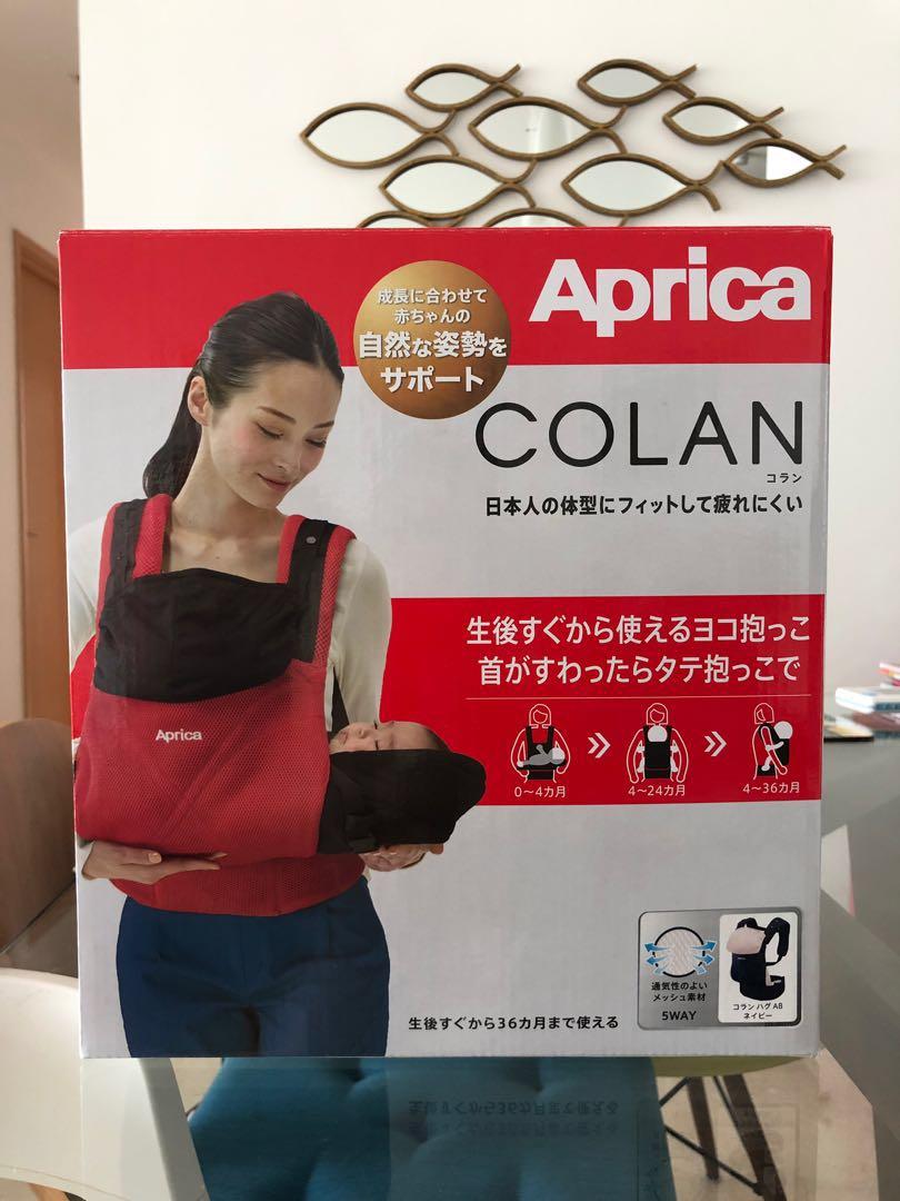 aprica colan baby carrier