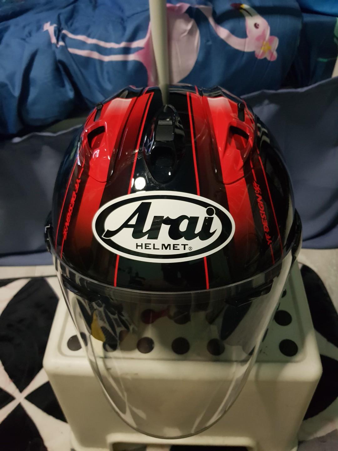 Arai Vz Ram Harada Tour Black Motorcycles Motorcycle Apparel On Carousell Arai Vz Ram Harada Tour Black Motorcycles Motorcycle Apparel On Carousell