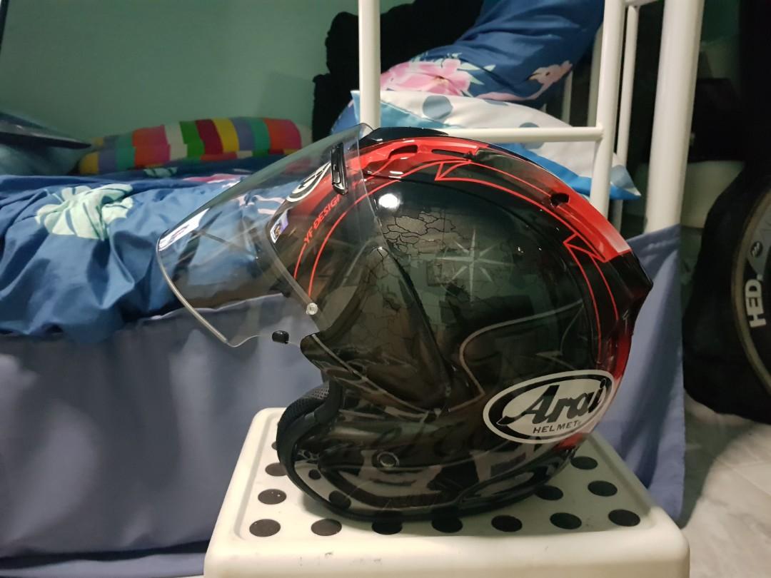 Arai Vz Ram Harada Tour Black Motorcycles Motorcycle Apparel On Carousell Arai Vz Ram Harada Tour Black Motorcycles Motorcycle Apparel On Carousell