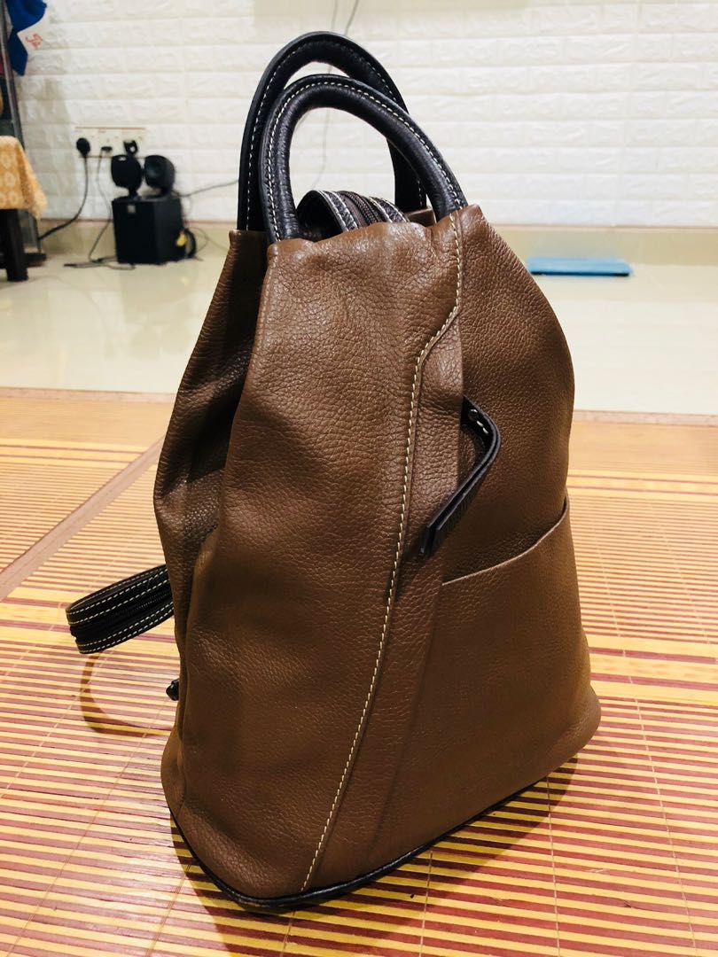 Vera pelle backpack sales