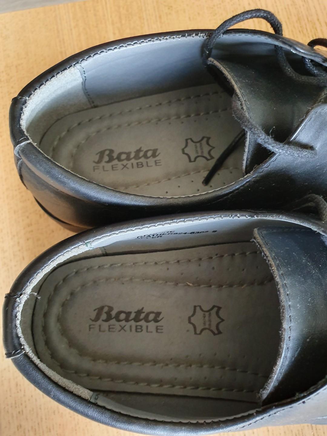 bata patent shoes