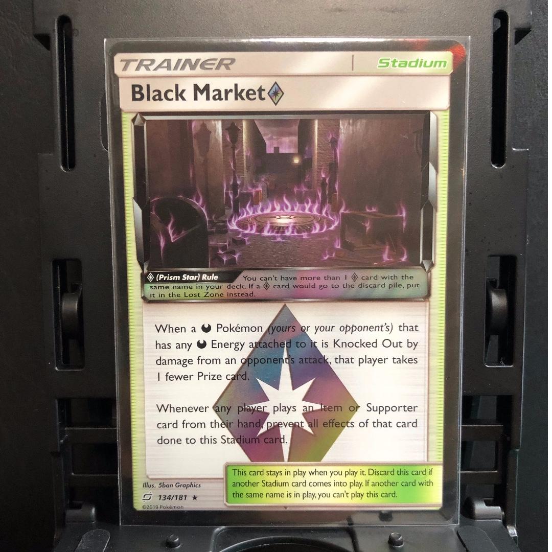 Black Market Prism Star 134 181 Pokemon Tcg Toys Games Board Games Cards On Carousell