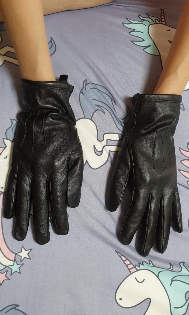 women's small leather gloves