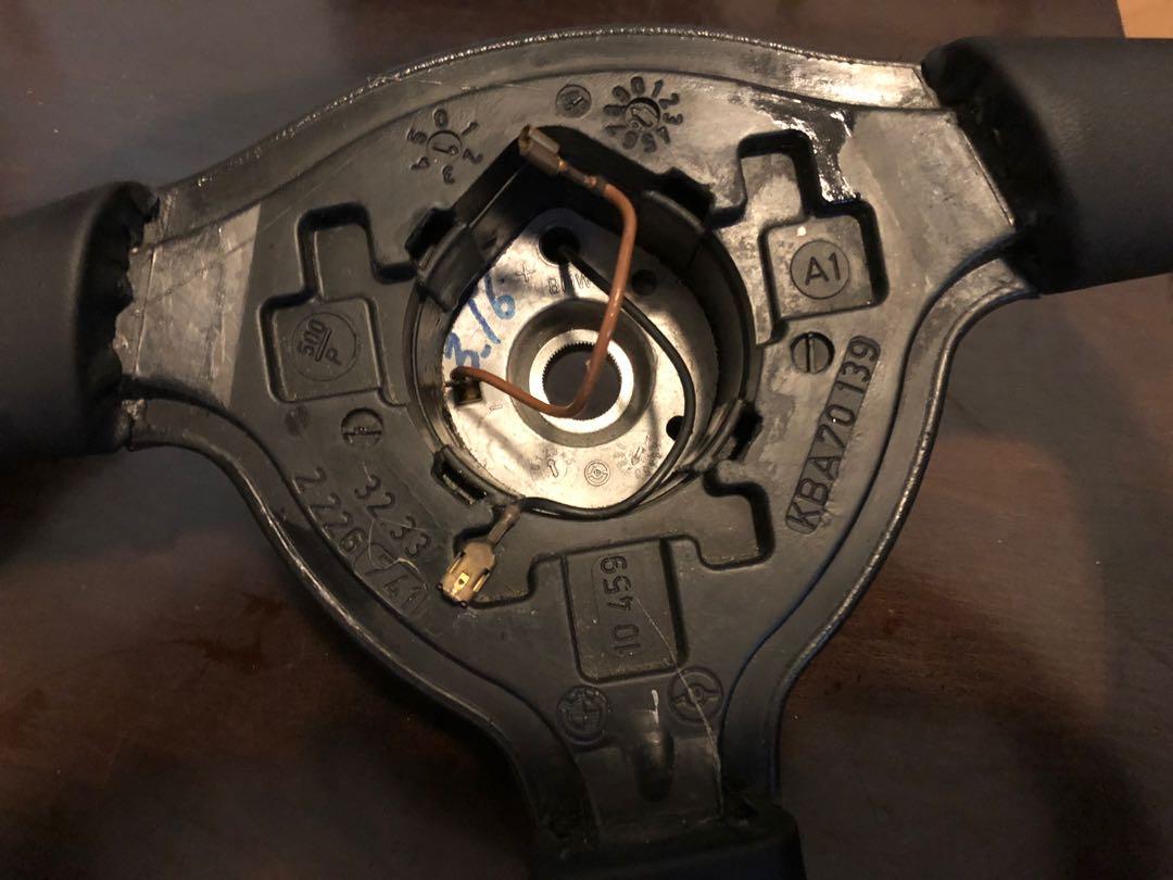 BMW E36 Steering wheel, Car Accessories, Accessories on Carousell