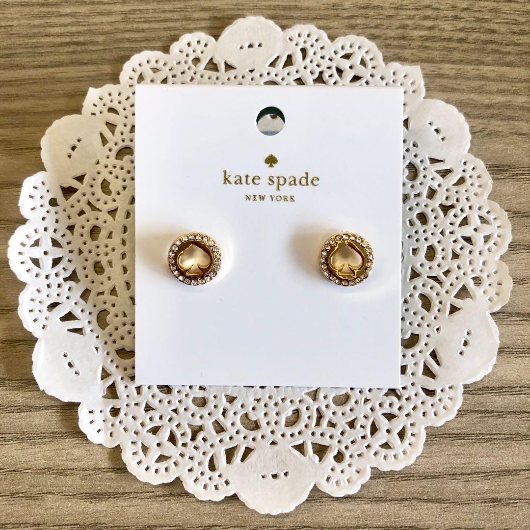 Spot the spade pave shop halo spade studs