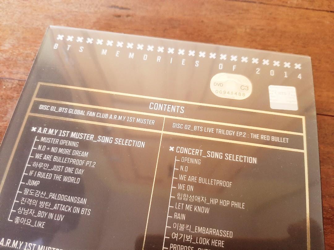 Bts Memories Of 14 Photobook Dvd K Wave On Carousell