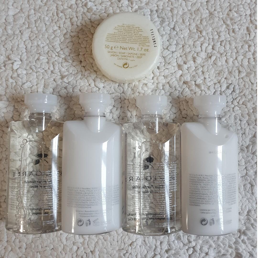 BVLGARI WHITE TEA AMENITY SET [BRAND NEW] 40ML(5 PIECE), Furniture