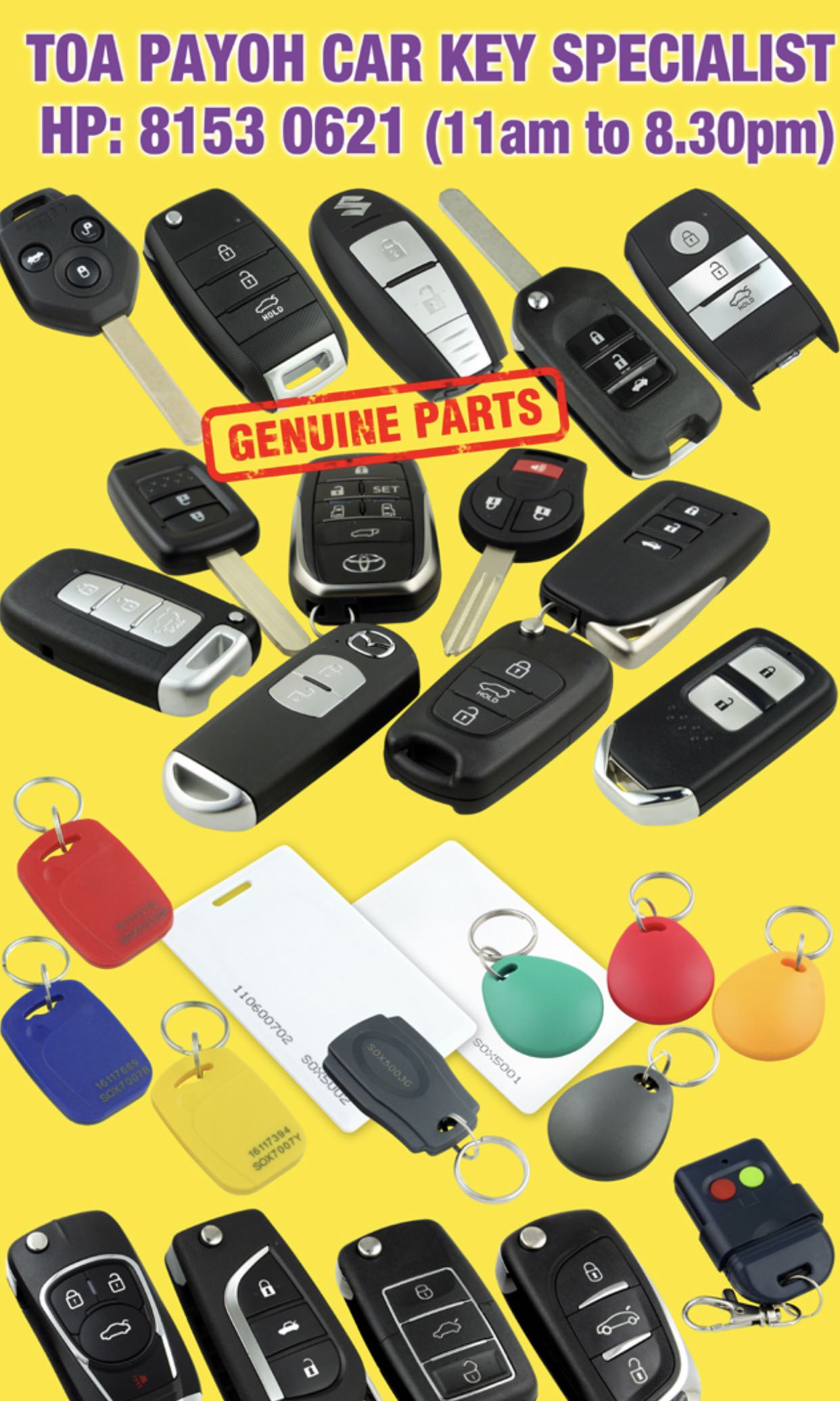 car keys duplicating, Car Accessories, Car & Services on